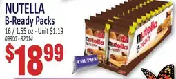 Jetro NUTELLA B-Ready Packs offer