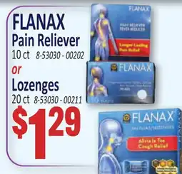 Jetro FLANAX Pain Reliever Lozenges offer