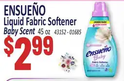 Jetro ENSUEÑO Liquid Fabric Softener Baby Scent offer