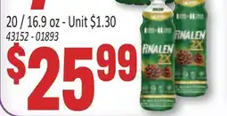 Jetro 20 / 16.9 oz - Unit $1.30 offer