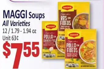 Jetro MAGGI Soups offer