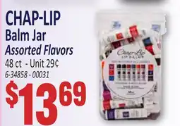 Jetro CHAP-LIP Balm Jar offer