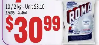 Jetro ROMA LAUNDRY DETERGENT offer