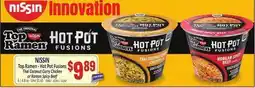 Jetro NISSIN Top Ramen Hot Pot Fusions offer
