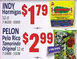 Jetro INDY Hormigas, PELON Pelo Rico Tamarindo offer