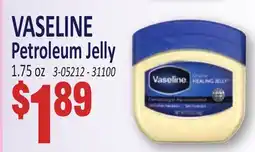 Jetro VASELINE Petroleum Jelly offer