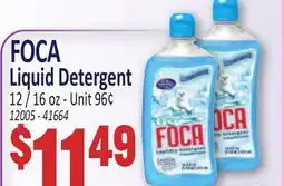 Jetro FOCA Liquid Detergent offer