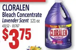 Jetro CLORALEN Bleach Concentrate Lavender Scent offer