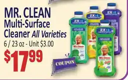 Jetro MR. CLEAN Multi-Surface Cleaner All Varieties offer
