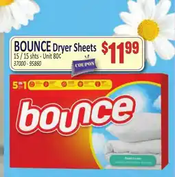 Jetro BOUNCE Dryer Sheets offer