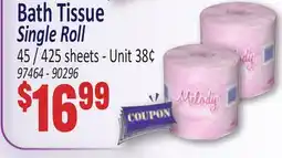 Jetro Bath Tissue Single Roll offer