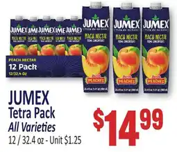 Jetro JUMEX Tetra Pack offer