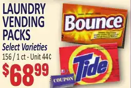 Jetro LAUNDRY VENDING PACKS offer