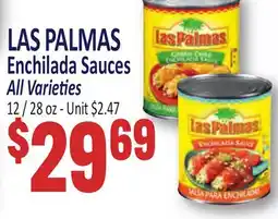 Jetro LAS PALMAS Enchilada Sauces offer