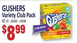 Jetro GUSHERS Variety Club Pack offer