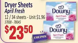 Jetro Dryer Sheets April Fresh offer