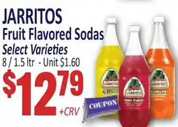 Jetro JARRITOS Fruit Flavored Sodas offer