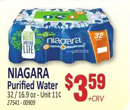 Jetro NIAGARA Purified Water offer