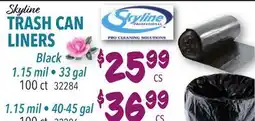 Restaurant Depot Skyline TRASH CAN LINERS offer