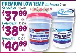 Restaurant Depot Sanochlor Premium LOW TEMP Dishwash, 5 gal offer