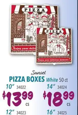 Restaurant Depot PIZZA BOXES offer