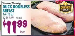 Restaurant Depot Frozen Poultry DUCK BONELESS BREAST offer