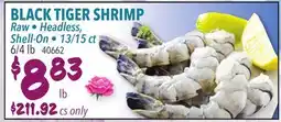 Restaurant Depot BLACK TIGER SHRIMP offer