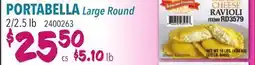 Restaurant Depot PORTABELLA Large Round offer