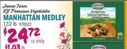 Restaurant Depot James Farm IQF Premium Vegetables MANHATTAN MEDLEY offer