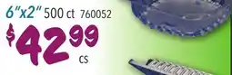 Restaurant Depot 6x2 500 ct 760052 offer
