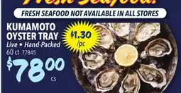 Restaurant Depot KUMAMOTO OYSTER TRAY offer