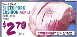 Restaurant Depot Fresh Pork SLICED PORK CUSHION offer