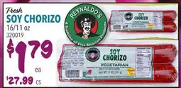 Restaurant Depot Fresh SOY CHORIZO offer
