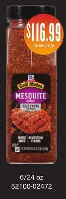 Restaurant Depot GRILL MATES Mesquite Intense Seasoning offer