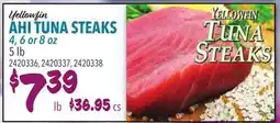 Restaurant Depot Yellowfin AHI TUNA STEAKS offer