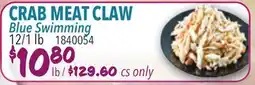 Restaurant Depot CRAB MEAT CLAW Blue Swimming offer