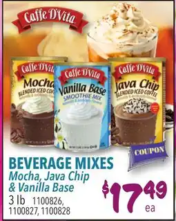 Restaurant Depot BEVERAGE MIXES offer