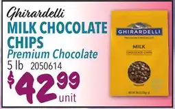 Restaurant Depot Ghirardelli MILE CHOCOLATE CHIPS offer