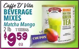 Restaurant Depot Caffe D Vita BEVERAGE MIXES Matcha Mango offer