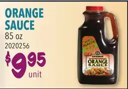 Restaurant Depot ORANGE SAUCE offer