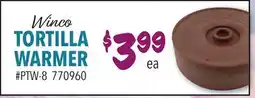 Restaurant Depot Winco TORTILLA WARMER offer