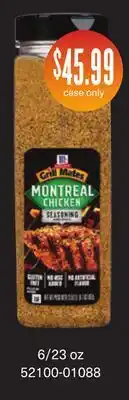 Restaurant Depot US Granary Grill Mates Montreal Chicken Seasoning offer