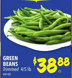 Restaurant Depot GREEN BEANS offer