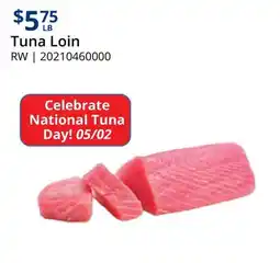 Restaurant Depot Tuna Loin offer