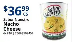 Restaurant Depot Sabor Nuestro Nacho Cheese offer