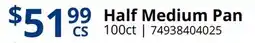 Restaurant Depot Half Medium Pan offer