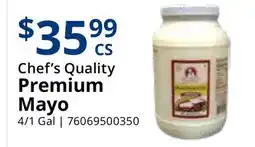 Restaurant Depot Chef's Quality Premium Mayo offer