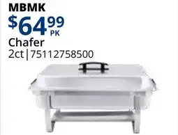Restaurant Depot MBMK Chafer offer