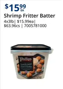 Restaurant Depot Shrimp Fritter Batter offer