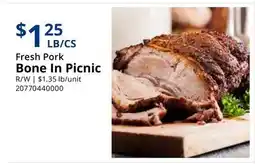 Restaurant Depot Fresh Pork Bone In Picnic offer